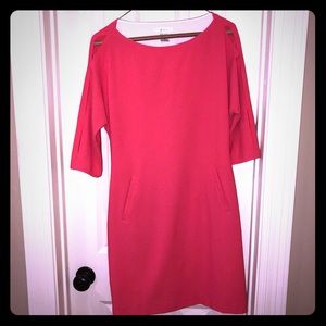 Esley Small Summer Dress in Hot Pink